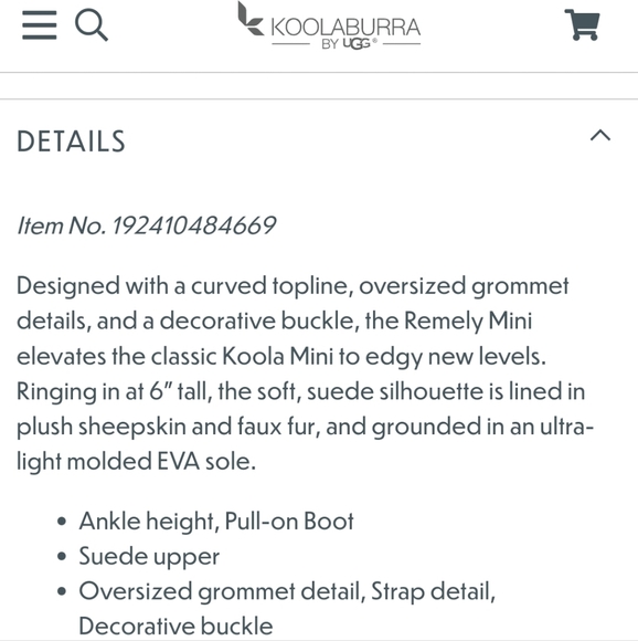 🖤 Koolaburra Remley Mini Suede Boots - Picture 4 of 9